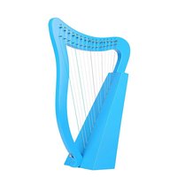 kabat Factory Wholesale High Quality Musical Instrument 15 Strings Solid Mahogany Lyre Harp With Accessories