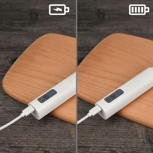 Handheld Electric Milk Frother Coffee Whisk Foam Mixer with USB Rechargeable 3 Speeds - Product Image 4