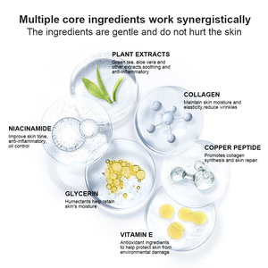 Korean Skincare Face <strong>Cream</strong> with Niacinamide Glycerin <strong>AHA</strong> Emu Oil for Black Spots Custom Moisturizing Face <strong>Cream</strong> - Product Image 4