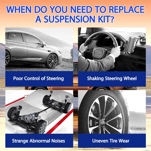 本田飞行员2009-2015的Frenzybro 8PCS前悬架套件控制臂球节摇摆杆连杆拉杆端 - Product Image 3