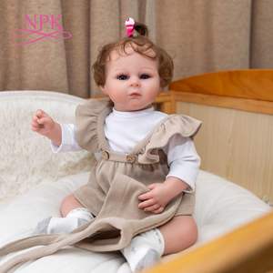 2018 NPK New Bebe Reborn Real Life Baby Soft Silicone Reborn