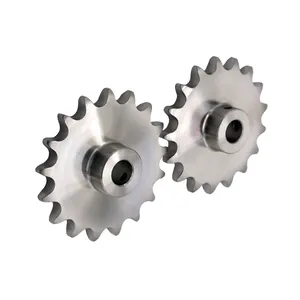 Laser Cutting Carbon Steel Transmission Parts Spur Sprocket Chain Gear With Custom Service