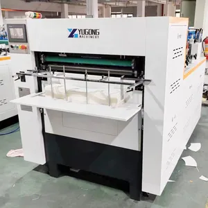 Máquina troqueladora de alta velocidad completamente automática, corte en relieve de papel artesanal