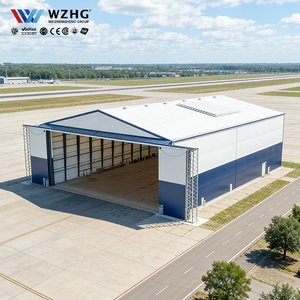 Structure en acier pour hangar d'avions à ossature spatiale, idéale pour les aéroports - Offre Spéciale - Product Image 1