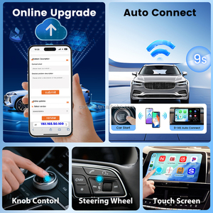 Reproductor Multimedia 2 en 1 Wifi6 Android para Auto, Ai Box Mini Ultra2, Dongle Inalámbrico Portátil para Carplay, Adaptador USB/USBC, <span class=keywords><strong>Spotify</strong></span> - Product Image 4