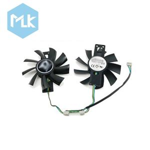 Ventilador de <span class=keywords><strong>GPU</strong></span> MLK 87MM GA92B2U 12V RX 570 para Tarjetas Gráficas RX570 Dual Cool, Ventilador de Refrigeración - Product Image 1