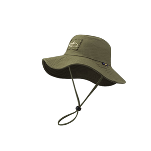 Manufacturer Custom Spring Summer <b>Large</b> Brim Sun Protection Climbing <b>Hat</b> Windproof Rope <b>Bucket</b> <b>Hat</b> Fisherman <b>Hat</b> - Product Image 2