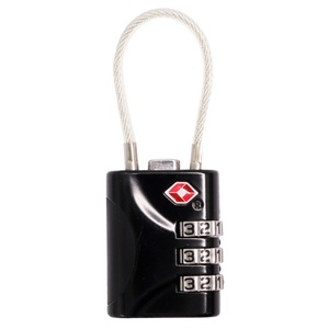<span class=keywords><strong>Candado</strong></span> de Combinación TSA de 3 Dígitos Kamal TSA 528 con Cable de Acero para Equipaje de Viaje, Bolsa de <span class=keywords><strong>Golf</strong></span>, Casillero de Gimnasio - Product Image 4