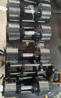 Haltères réglables de nouvelle génération, couleur argent chromé, 20 kg, 24 kg, 32 kg, 36 kg, 40 kg, haltères réglables pour la salle de sport à domicile