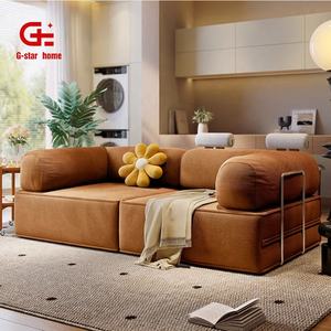 غرفة المعيشة طقم سرير قابل للتحويل مع تصميم عصري وتعبئة مضغوطة للشقق - Product Image 5