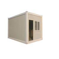 Maison préfabriquée en acier et bois pliable de Chine, conteneur pliable rapide, emballage plat, préfabriqué, 20 pieds, 40 pieds, maison modulaire portable, camps, hôtel