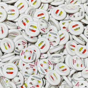 Etiqueta Antirrobo E-Bit de 50 mm, Circular, Blanca, de ABS, con Pin, Sistema EAS, para Tiendas de Ropa, Suministro Directo de Fábrica - Product Image 3