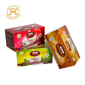 Boîte à thé OEM personnalisable en carton brillant avec impression à l'encre, emballage pour café, boîtes en papier pour produits minceur et nouveaux produits - Product Image 5