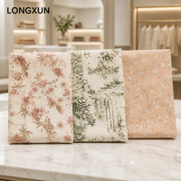 Tissu Popeline 100% Coton Tissé Uni, Impression Numérique Personnalisée Direct Usine, Léger à Motifs Floraux pour Chemises et Robes Femme, Fille, Garçon