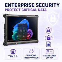 Tablet PC Getac F120 Totalmente Resistente Copilot Plus, Intel Core Ultra, Pantalla Táctil de 12.2 Pulgadas Legible Bajo la Luz Solar