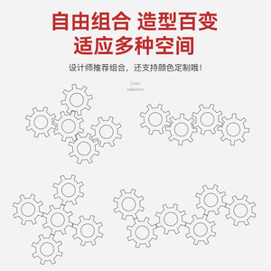 Led Tooling <b>Lighting</b> Gear Modeling <b>Chandelier</b> Office Gym Dance Room Supermarket Store Industrial Wind <b>Chandelier</b> - Product Image 3