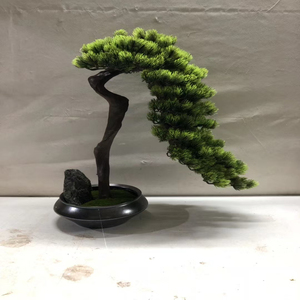 Árbol de Pino Artificial en Maceta, Bonsái Artificial sin Mantenimiento para Decoración de Interiores y Exteriores - Product Image 1