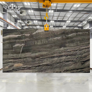 Dalle de pierre naturelle polie moderne en quartzite de Jiangnan GOLDTOP Misty Rain pour plan de travail de cuisine, villa, appartement, hôtel - Product Image 5