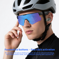 Gafas Inteligentes TKYUAN con Cámara para Ciclismo y Conducción, Protección, Diseño Ligero, Control Táctil y por Voz