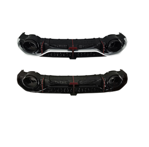 Diffusore RS3 <span class=keywords><strong>8y</strong></span> con Terminali di Scarico per <span class=keywords><strong>Audi</strong></span> <span class=keywords><strong>A3</strong></span> <span class=keywords><strong>8y</strong></span> 2020-2024 Upgrade Ottima Compatibilità Nero Lucido Diffusore Posteriore <span class=keywords><strong>Audi</strong></span> <span class=keywords><strong>A3</strong></span> RS3 - Product Image 2