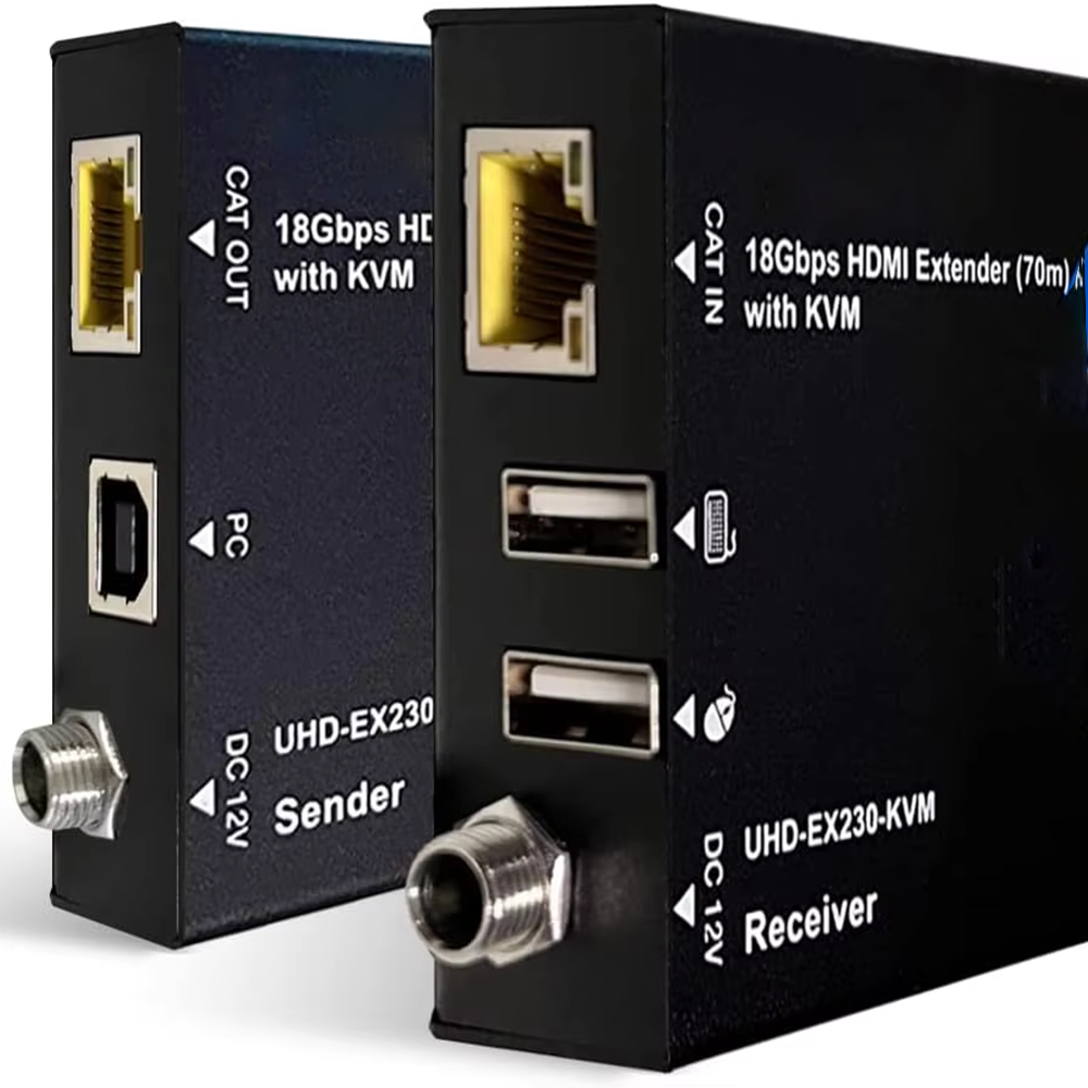 4k extender with audio extractor