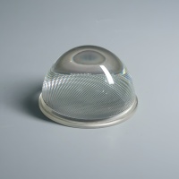 Lentille convexe en verre borosilicate personnalisée pour lampe de culture LED avec revêtement antireflet pour l'agriculture intérieure, éclairage à spectre complet
