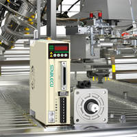 Encodeur absolu servo en plastique injecté, moteur électrique asynchrone triphasé 750 W à entraînement direct pour machine à coudre, économique