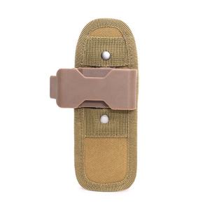 उच्च गुणवत्ता वाले नायलॉन सामरिक फ्लैशलाइट धारक 360 डिग्री रोटेट क्लिप पोर्टेबल ड्यूटी बेल्ट फ्लैशलाइट होल्स्टर - Product Image 3