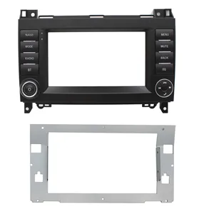 Fascia khung adapter ban đầu 2 DIN 9 inch cho Benz B200 Dash âm thanh phù hợp bảng điều chỉnh khung Kit Google chơi cửa hàng xe an toàn lái xe