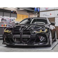 Grille d'air avant de voiture en matériau de carbone sec Offre Spéciale adaptée à la grille en fibre de carbone sèche BMW M3 M4 G8x
