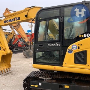 Komatsu รถขุดตีนตะขาบ PC60ขนาดเล็ก6ตันรถปั๊ม2022รุ่นใหม่จากญี่ปุ่น95% - Product Image 6