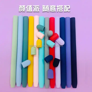 Venta al por mayor funda de silicona a prueba de golpes <span class=keywords><strong>para</strong></span> tableta lápiz <span class=keywords><strong>2</strong></span> funda de silicona (+ cubierta de punta como regalo), funda de repuesto <span class=keywords><strong>para</strong></span> lápiz de almohadilla - Product Image 5