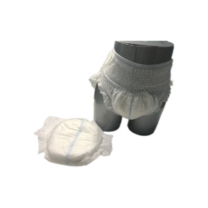 Vente directe d'usine jetable mignon blanc préplié pull-up <span class=keywords><strong>couche</strong></span> <span class=keywords><strong>adulte</strong></span> organique avec protection contre les fuites capacité de 6000ml pour les personnes âgées - Product Image 4