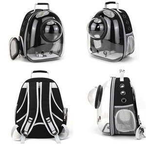 Mochila Transportadora para Mascotas - Diseño de Burbuja Transparente, Transpirable para Animales Pequeños (Cachorro/Gatito/Ave), Ideal para Viajes - Product Image 4