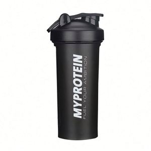 Muestra Gratuita de Botella Deportiva de Plástico Ecológica de 600 ml, Libre de BPA, con Pajita para Beber Directamente, Tapa Mezcladora, Solo para Lavado a Mano, para Gimnasio - Product Image 1