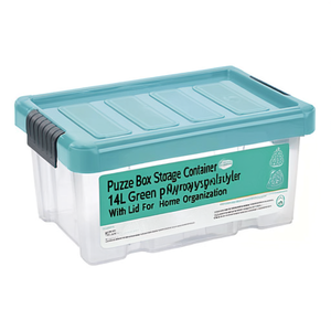 Contenitore (14Lt) PUZZLE <b>BOX</b> Verde 8035637ACG - Product Image 2