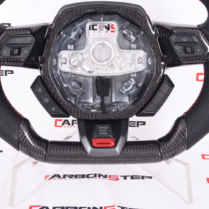 Volant en fibre de carbone personnalisé pour Lamborghini LP550 LP560 LP570 URUS convertible de volant de course - Product Image 3