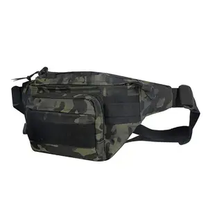 Men&#39;s Waist Bag Tactical Pouch Men Shoulder Belt Bags Cloth Waterproof Male Waists High Quality