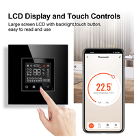 La mayoría de los nuevos Smart Wifi Zigbee calefacción termostato agua audición calor eléctrico caldera de Gas calefacción para el mercado de la UE CE ROHS CB
