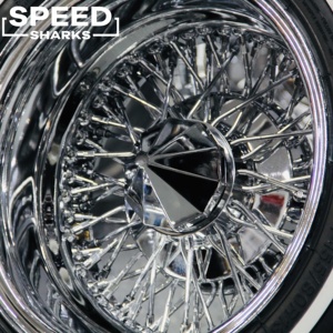 Jantes à rayons personnalisées 22x10 24x10 avec 144 ou 180 rayons et capuchons flottants pour Lincoln Town Car <span class=keywords><strong>Continental</strong></span> et Mercury Grand Marquis - Product Image 6