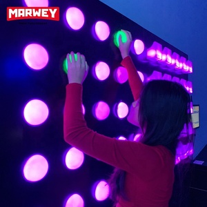 Popular Light-<b>Speed</b> Push Button Reaction Training Wall Led Light Interactive Challenge Teamwork Interact Activate Games MW-SE005 - Product Image 6