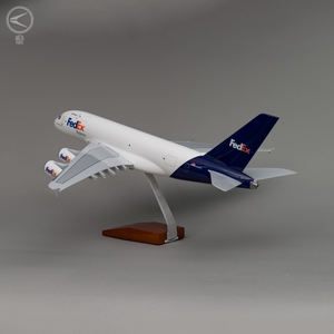 Modelo de avión de negocios para decoración, Escala de 1/160 46cm, avión de carga a precio de fábrica, regalo artesanal, <span class=keywords><strong>Airbus</strong></span> A380, FedEx - Product Image 2