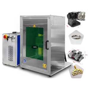 เครื่องแกะสลักเลเซอร์อัลติเมทสำหรับทองคำ เงิน และเหล็ก พร้อมฝาครอบนิรภัยในตัวสำหรับร้านขายเครื่องประดับ - Product Image 1