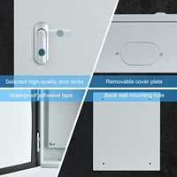 Boîte de distribution électrique personnalisable en acier inoxydable pour l'extérieur Équipement de distribution d'énergie avec câblage par câble