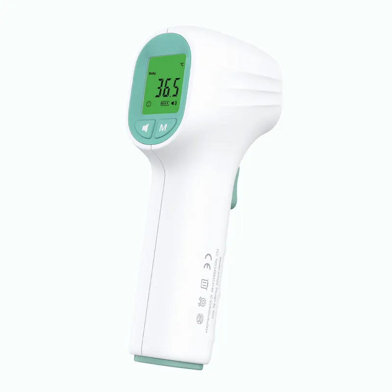 Thermomètre électronique à infrarouge Rohs, thermomètre frontal, affichage numérique, pour la fièvre, santé, oreille, f