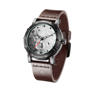 Relojes ASSASSINS de Cuero Genuino para Hombre, Reloj de Pulsera de Moda, Reloj de Pulsera Único de Cuarzo para Hombre, Cristal de Aleación MIYOTA Redondo de 20 cm - Product Image 4