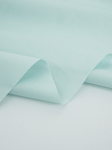 Combed Cotton Tencel Look <b>Fabric</b> High Density Plain Solid Pure Cotton For Dresses Shirts Trousers High End Apparel - Product Image 3