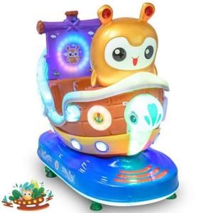 เครื่องเล่นเด็กแบบหยอดเหรียญรูปเรือลดราคาพิเศษ - Product Image 4