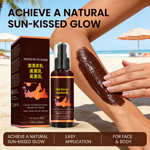 Autobronceador Gradual, Crema Bronceadora Orgánica para Rostro y Cuerpo, Bronceado Natural sin Sol e Hidratante, Bronceado Artificial - Product Image 3