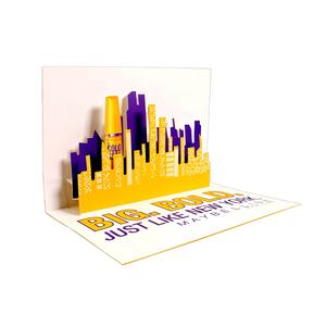 Tarjeta <span class=keywords><strong>de</strong></span> Felicitación Musical 3D con Luces LED Hecha a Mano '<span class=keywords><strong>Feliz</strong></span> <span class=keywords><strong>Cumpleaños</strong></span>', Estilo Pop-up, Tarjeta <span class=keywords><strong>de</strong></span> Papel con Grabación <span class=keywords><strong>de</strong></span> Voz, Regalo <span class=keywords><strong>de</strong></span> Navidad - Product Image 1